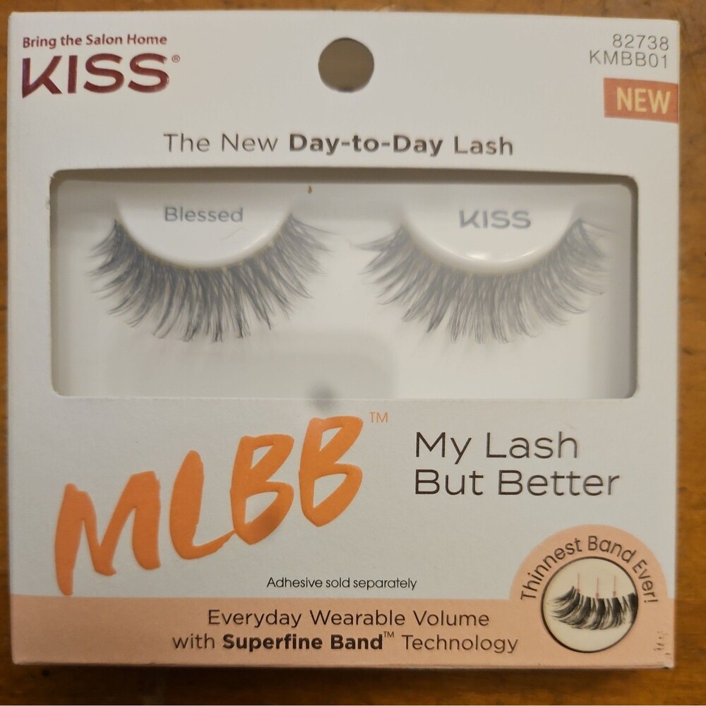 KISS My Lash But Better Blessed 82738 KMBB01 Thinnest Band Ever NIPS Day-to-Day
